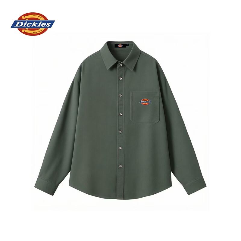 Мужская повседневная рубашка с длинным рукавом Dickies