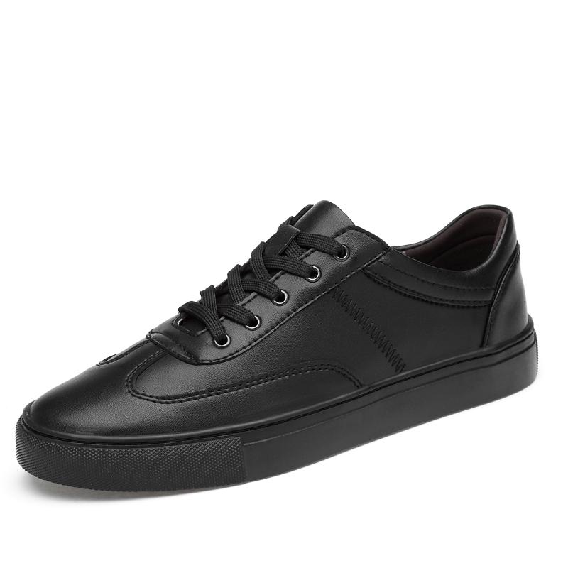 Модные повседневные мужские кроссовки для прогулок на открытом воздухе на плоской подошве из натуральной кожи для мужчин, скейтбординга, удобные мужские кроссовки Tenis Masculino