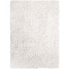 Living Room Rug Very Soft Faux Fur White 120x170