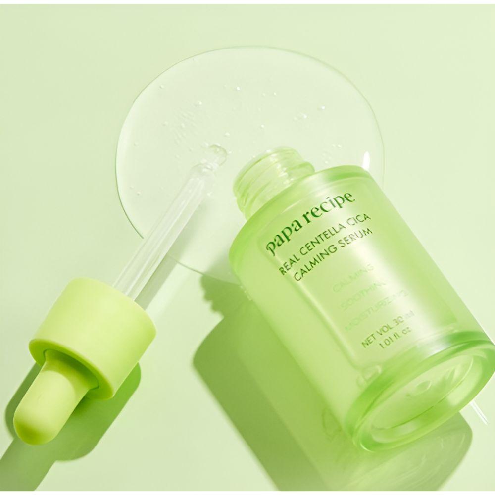 PAPA RECIPE Сыворотка для лица с центеллой азиатской Cica Calming Serum 30 мл Интенсивное успокаивающее действие и восстановление барьера