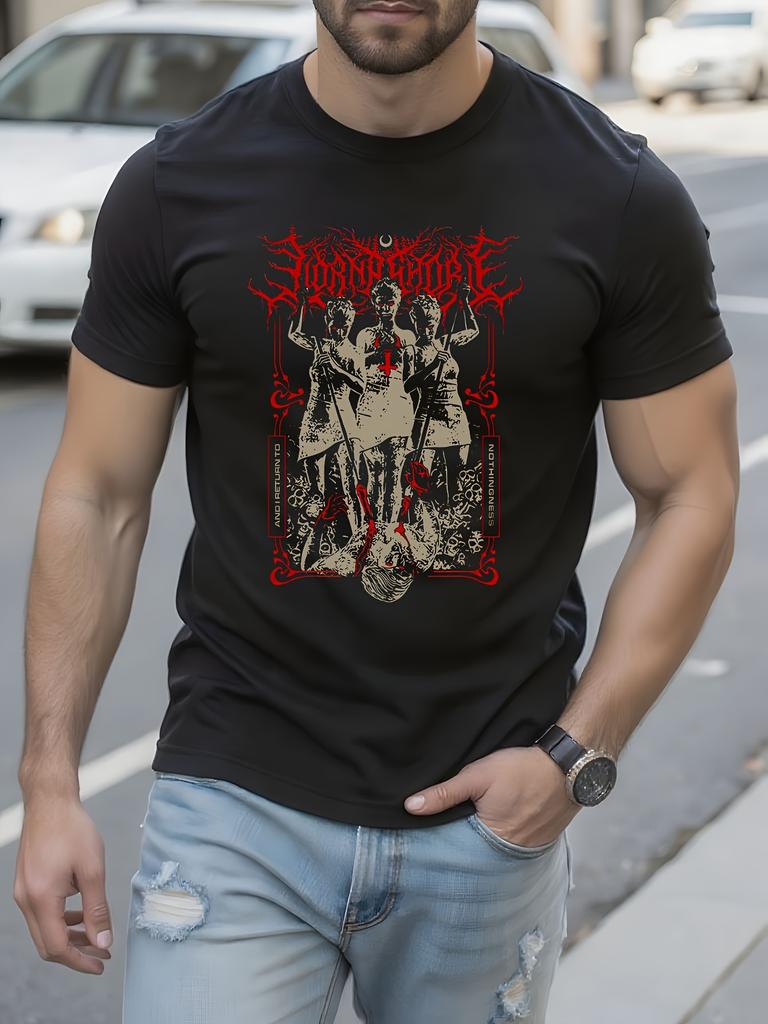 Lorna Shore Pierced Of The Abyss Gothic MetalInspired Tsh...