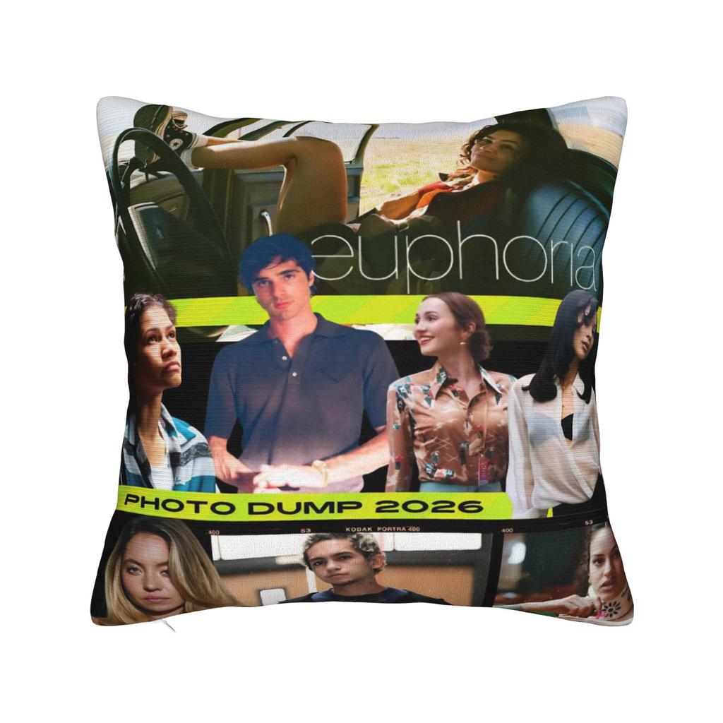 Decorative Pillowcase Euphorias Season Accessories Bed Pillow Case Cover Zipper Multi Size