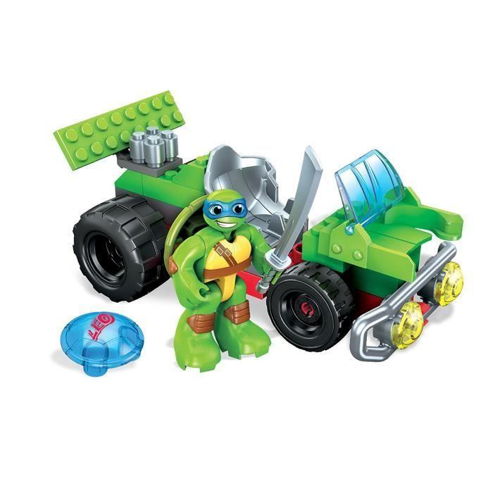 Jouet de construction - MEGA BLOKS - Tortues Ninja - Half Shell Heroes - Leo boule d'action