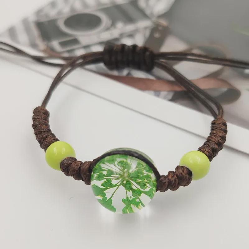 Браслет из сухоцветов «Звездное небо» для девушек, пар и студентов