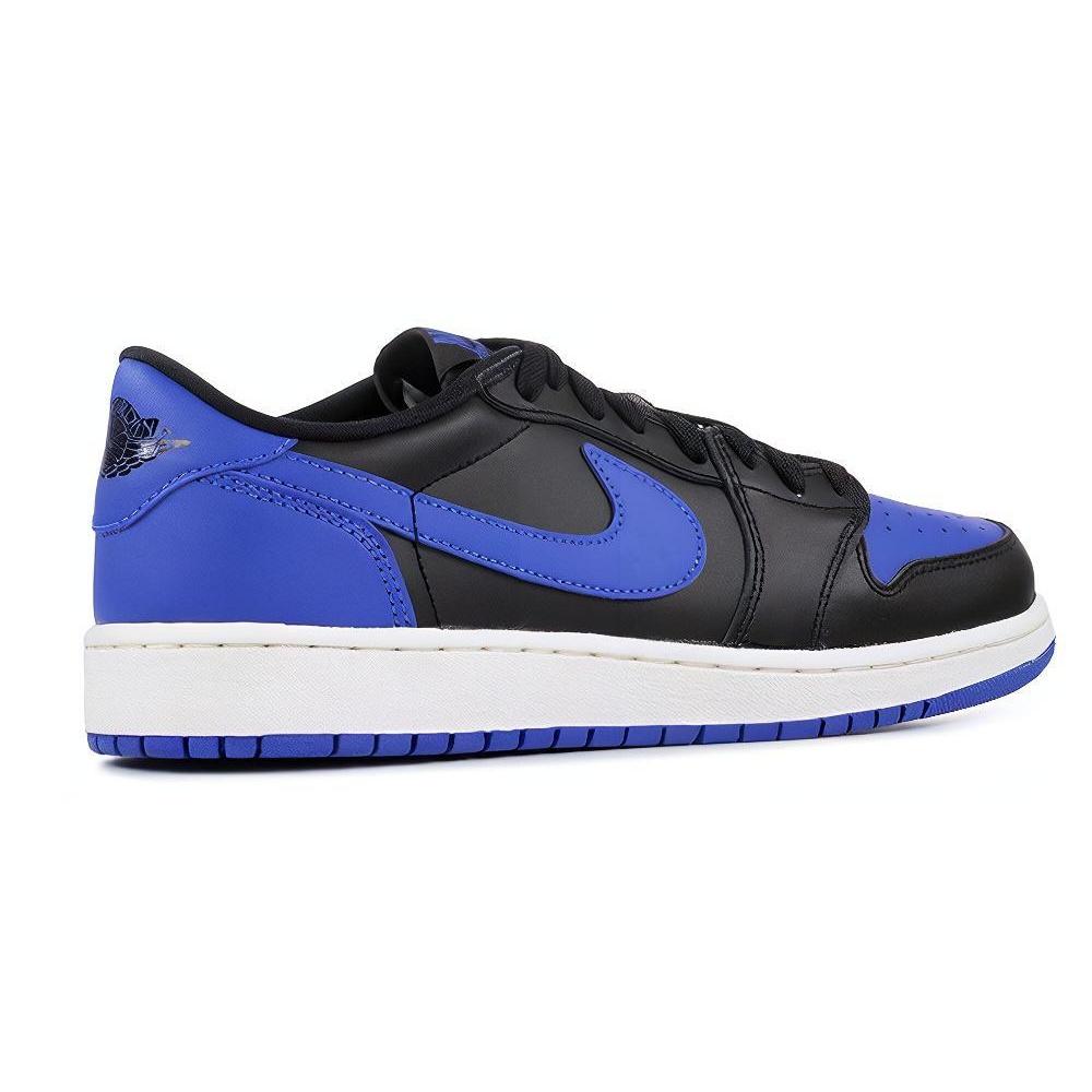 (GS) Air Jordan 1 Retro Low OG 'Черный Королевский Красный' Детские 709999-004