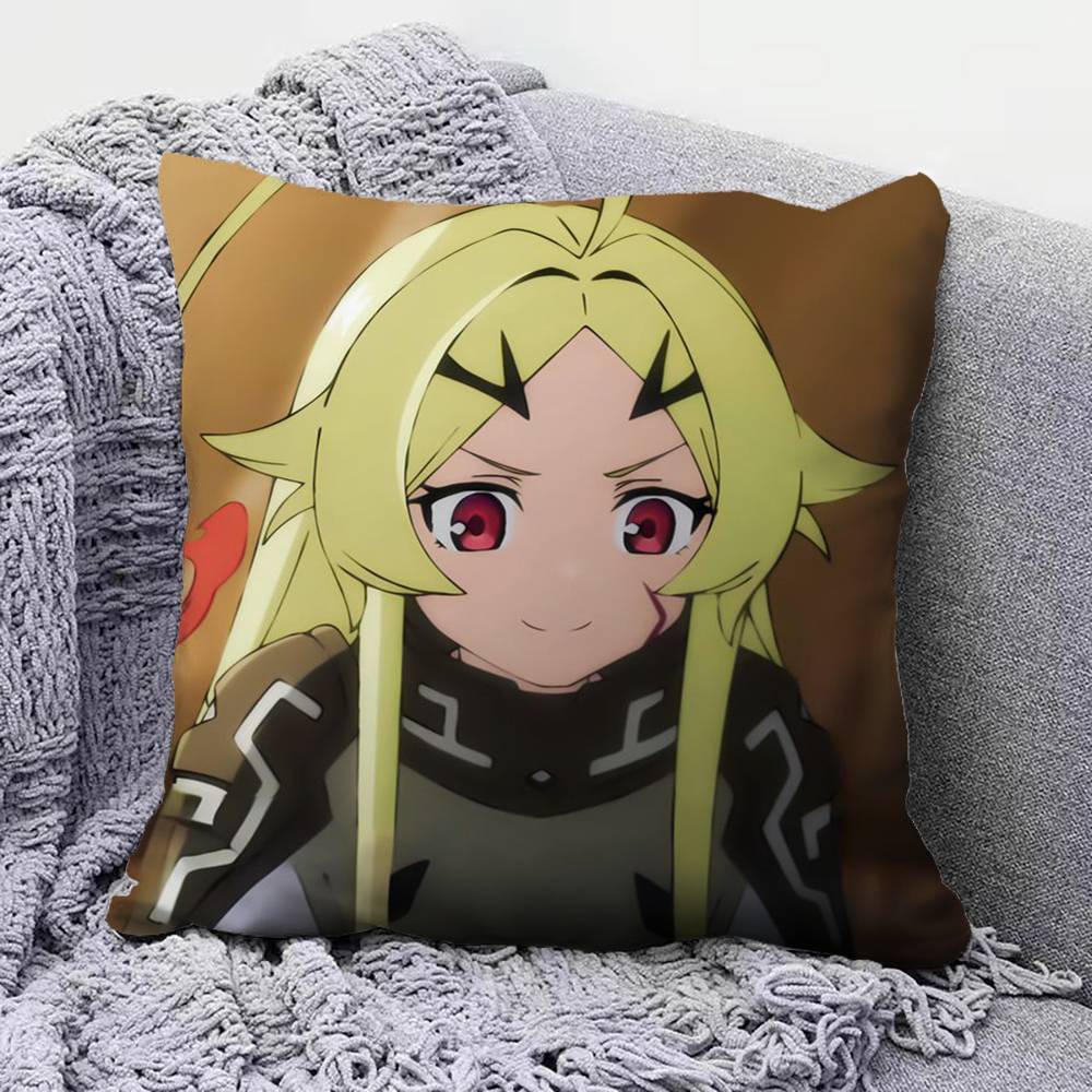 Sentenced To Be A Hero Anime Pillow Covers, Home Sofa Cushion Covers And Aecorative Custom