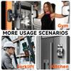 Adjustable Magnetic Phone Holder Phone Holder Clamp  Gym Forklift Kitchen