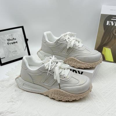 Туфли на платформе для папы женские весна 2025 новые ретро старые немецкие кроссовки женские универсальные спортивные и повседневные туфли увеличивают рост