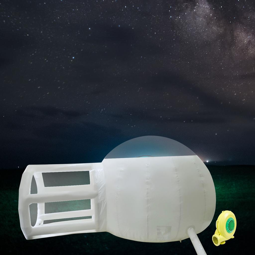 Inflatable Bubble Tent Transparent Bubble House Dome Greenhouse 2-3 People Tent w/Blower for Family Backyard Camping Stargazing