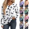 Womens Long Sleeve V Neck Shirts Basic Tee Casual Top Fall Trendy Tunic Outfits Fitted T Shirts
