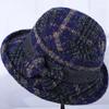 Hat Women's Fashion All-match Autumn and Winter Middle-aged and Elderly Big Mother Basin Hat Elderly Hat