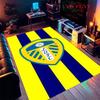 Leeds logo Poster Carpet Rug for Living Room Bedroom Home Sofa Decoration,Kids play Nonslip Floor Mat