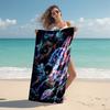 1pc Hashibira Inosuke Beach Towel, Comfortable and Thick, and Swimming/Bath/Picnic/Camping Towel, Suitable for Seaside Beaches
