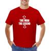 The man the legend T-shirt hippie clothes vintage vintage clothes graphics plain black t shirts