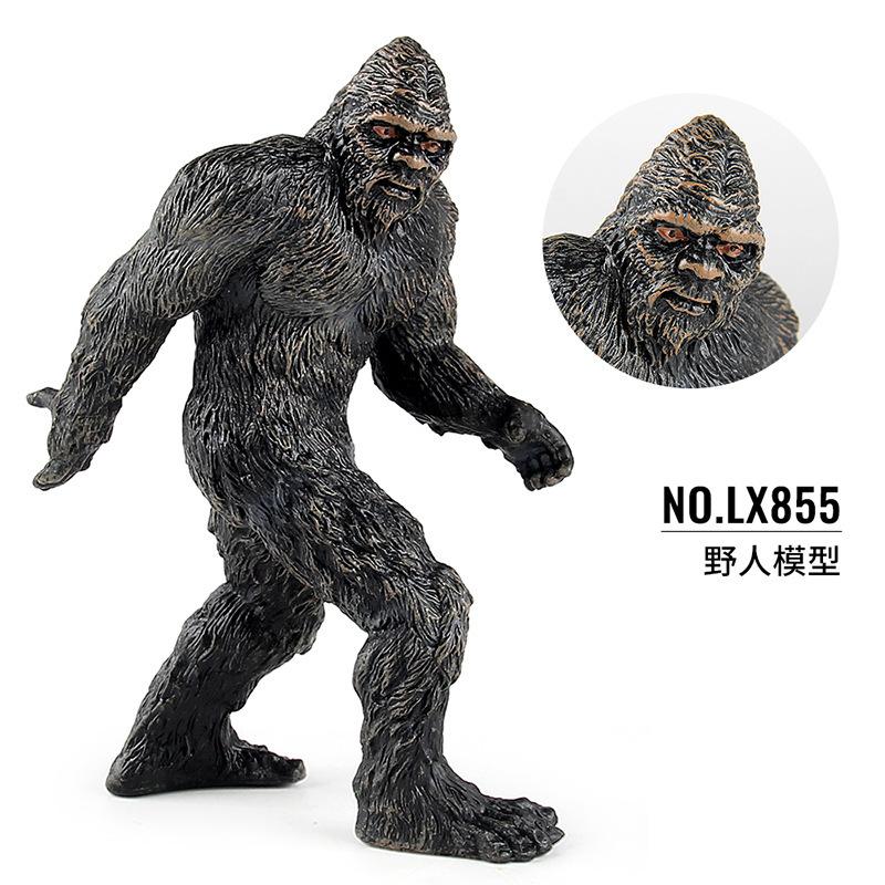 Имитация Большой Орангутан Поющая Змея Модель Животного Кинг-Конг Питон Монстр Дикий Твердая Настольная Фигурка Игрушка