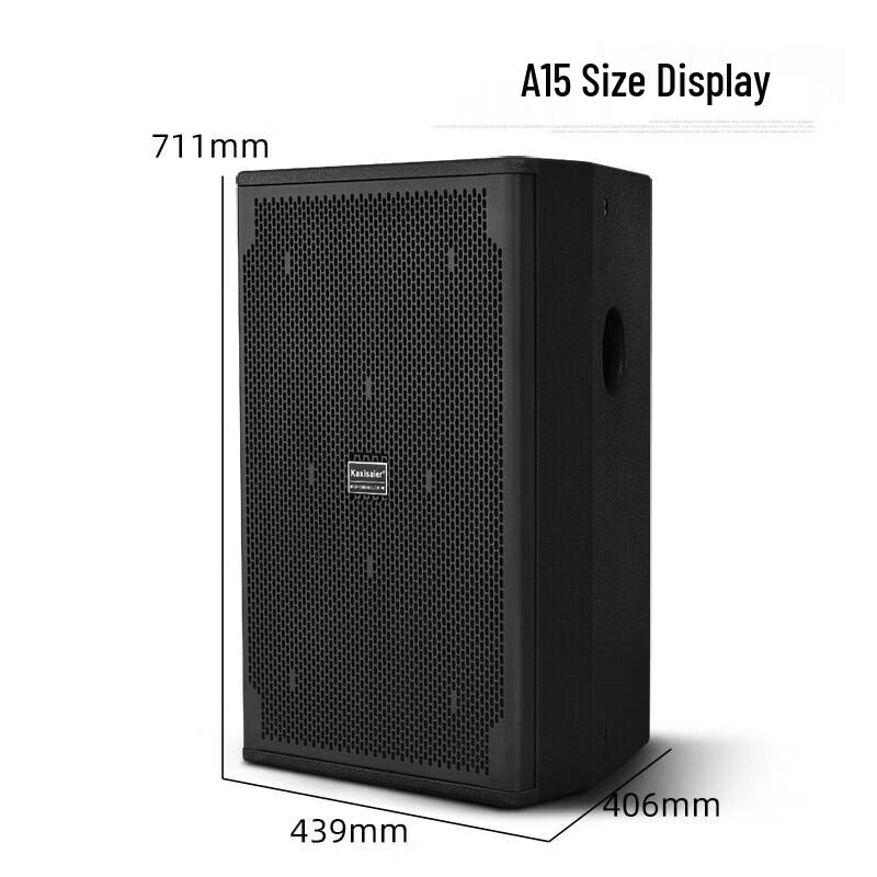 KAXISAIER Профессиональный пассивный HIFI громкоговоритель, китайская вилка (адаптер в комплекте)