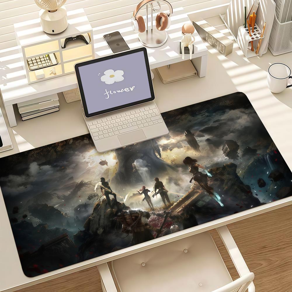 Adventure Game EExpedition 33 Mouse Pad Anti Slip Rubber Edge Locked Thickened Laptop Gaming Desk Mat