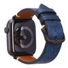 Матовый коричневый ремешок для часов из натуральной кожи, сменный для Apple Watch Series 7 8 SE, индивидуальный аксессуар-замена браслета