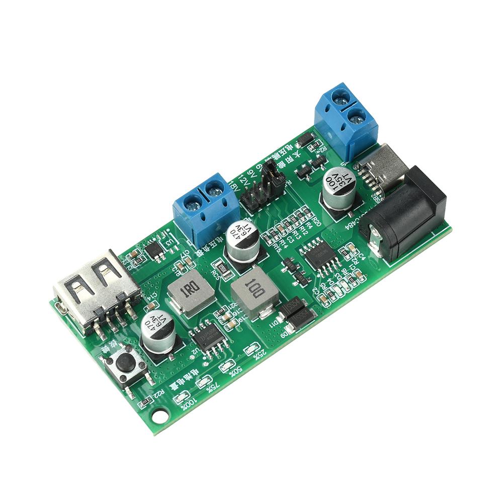 Плата контроллера заряда от солнечных батарей MPPT DC 5-18V 2.5A с USB-выходом 5V/2.1A, подходит для 3.7V литий-ионного аккумулятора