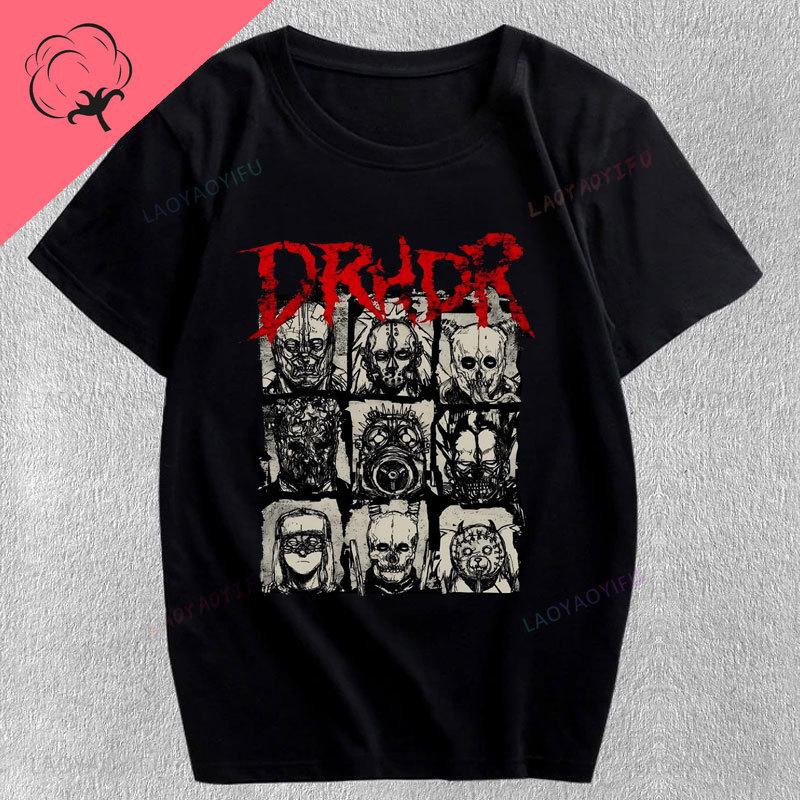 Футболка Dorohedoro Кай Унисекс Никаидо Япония Аниме Печать Футболка Повседневная Свободная Круглый вырез Унисекс Женская Универсальная Отаку Аниме Футболка
