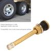 20PCS 0.625" Rim Hole Tire Valve Stem Brass Tubeless Truck Valve Durable Truck Valve Stem  Auto Shop