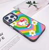 Sanrio Hello Kitty Милый Черный Чехол для Телефона для Apple 16