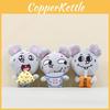 Cheese Plush Mouse Keychain Soft Stuffed Animal Toy Bag Charm Gift Kids For