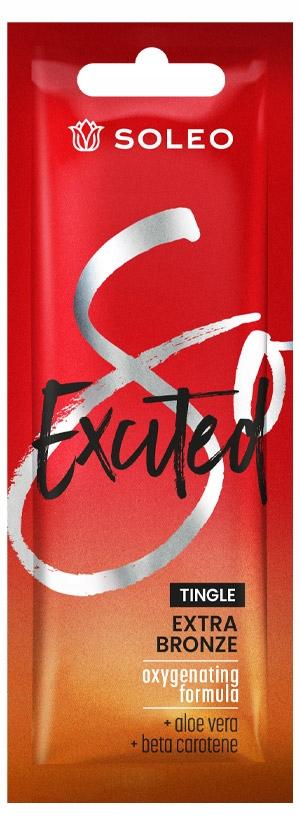 Soleo Excited Bronzer Tingle Warming Tanning Lotion X3pcs