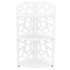 3 Tier Small Corner Shelves Plant Standing Rack for Small Spaces Bathroom Bedroom Organizer