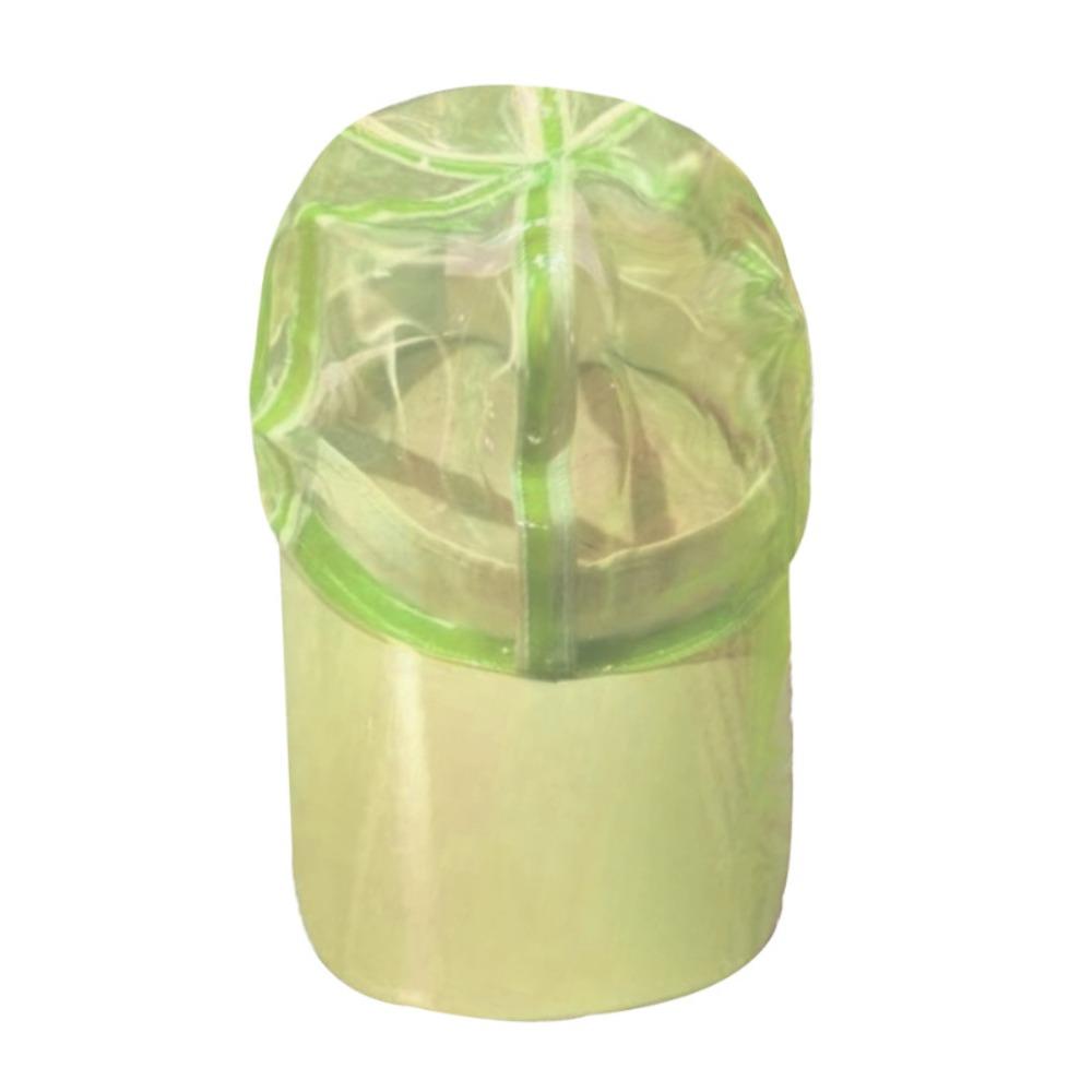 Adjustable Brim PVC Water-Sprinkling Hats Transparent Baseball Cap Water Sprinkling