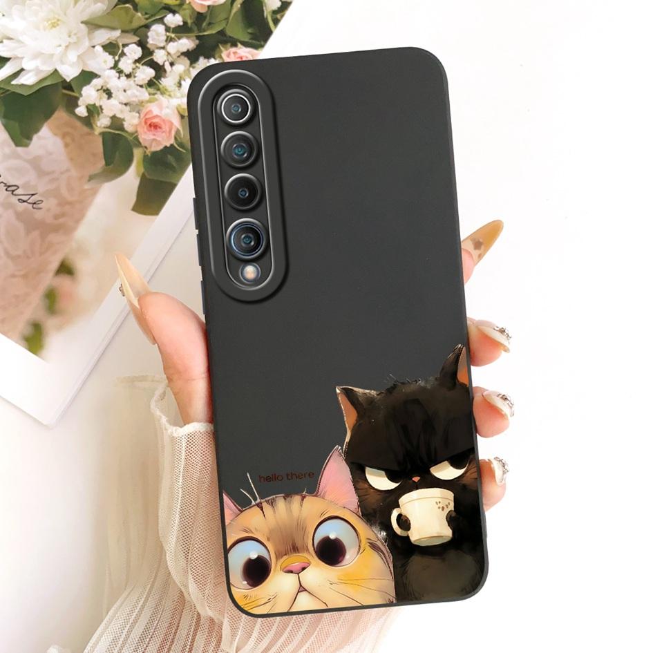 Для Xiaomi Mi 10 5G Чехол Популярный Цветок Ромашка Мягкий Силикон Ударопрочный Чехол Для Xiaomi Mi 10 Pro 5G Funda Mi10 Mi10Pro 5G Оболочка