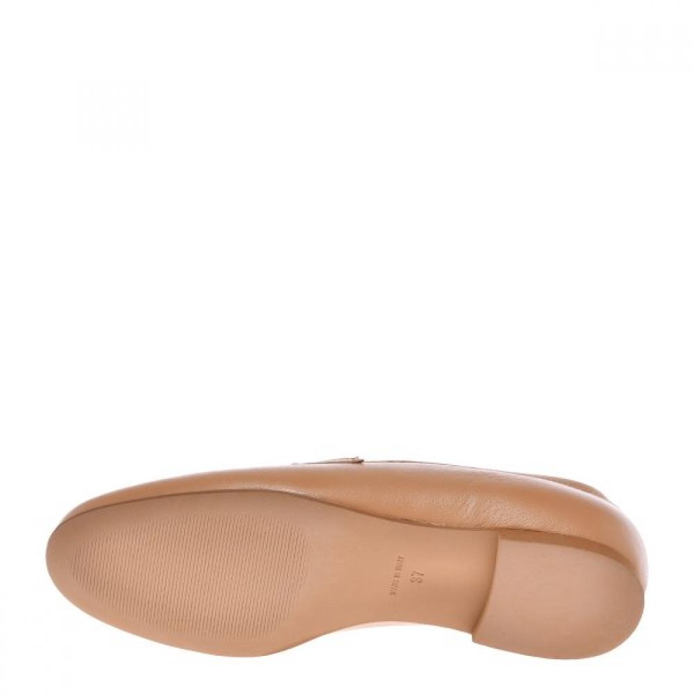 Riccio Anna Женские Минималистичные Плоские Бежевые Hs31vio001be