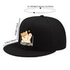 Shiba Inu Enjoy Life Graphic Polyester Baseball Cap Unisex Outdoor Street Style Adjustable Hat