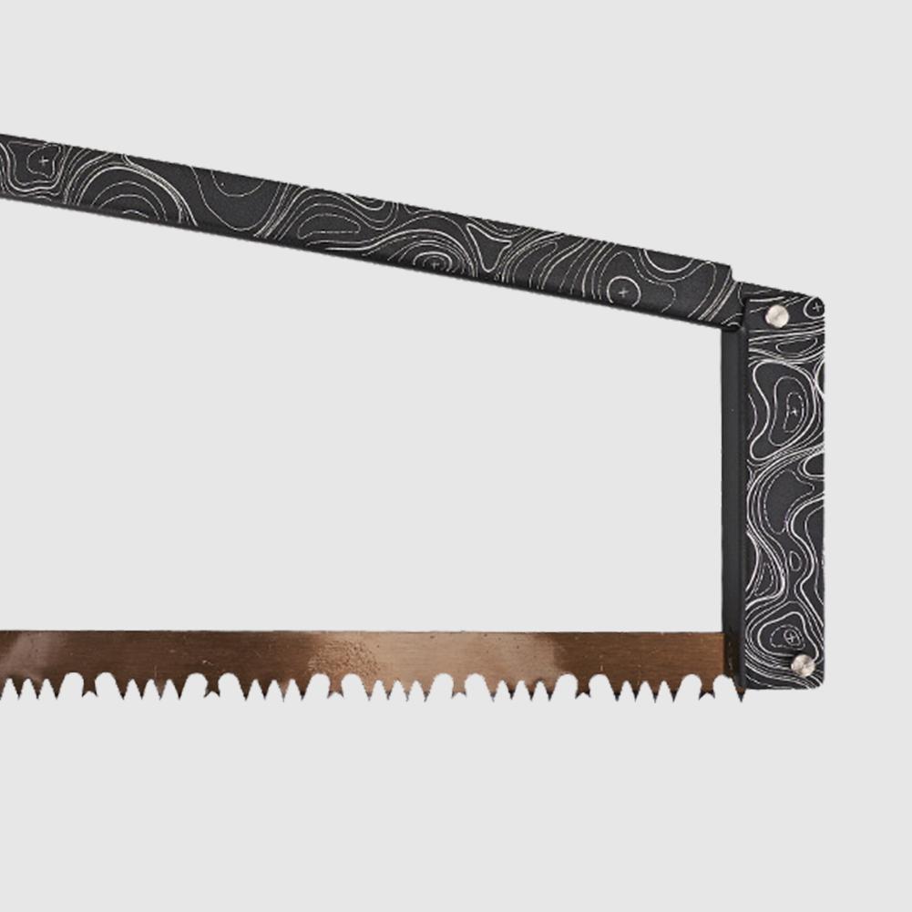 Складная пила с сумкой для хранения Многофункциональная ручная пила из алюминиевого сплава Туристическая складная ручная пила для веток деревьев