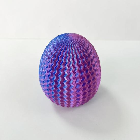 3D-печатное яйцо-лабиринт, игрушка для снятия стресса, образовательный лабиринт, ящик для хранения яиц, контейнер, игрушка-непоседа, домашний офис, пасхальное украшение