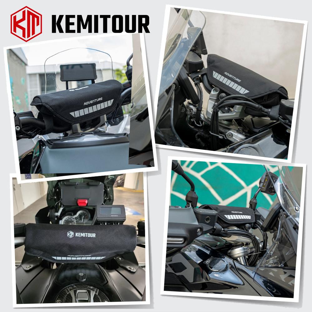 Для BMW R1300GS R1250GS R1200GS Мотоциклетная Сумка на Руль Черная Водонепроницаемая Сумка для Хранения F750 F850 F900 G310 GS R Универсальные Детали