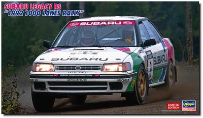 Hasegawa Subaru Legacy RS 1992 1000 Lakes Rally Пластиковая модель 20577 1/24