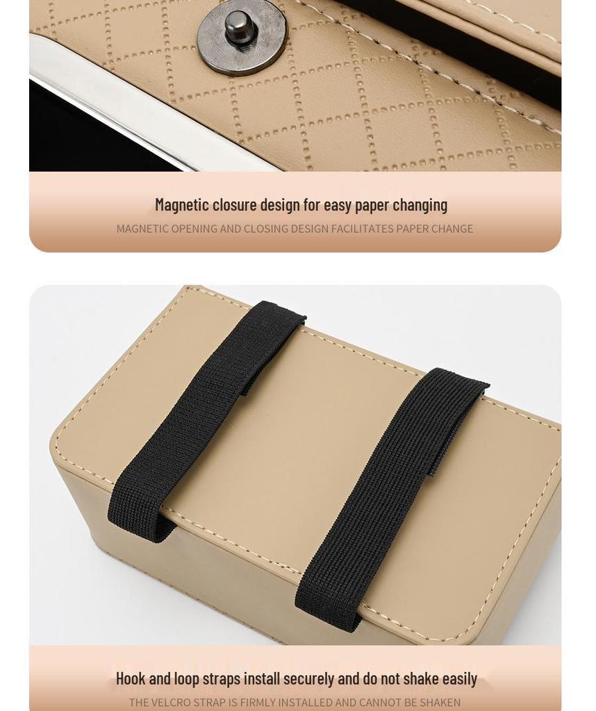 Коробка для автомобилей: Солнцезащитный козырек/Крепление на спинку сиденья