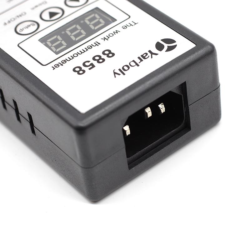 Паяльная станция 8858, портативный цифровой термофен, паяльная станция BGA, вентилятор горячего воздуха, тепловая пушка для распайки, чем 858D 858