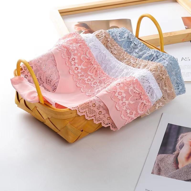 Women Panties Lace Panties Plus Size High Waist Female Sexy Underwear Butt Lift Lingerie Seamless Briefs Underpants Breech