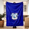 Cardiff City FC Print Blanket - Soft & Comfortable, for Bedroom, Travel, Sofa, Home Decoration - Birthday Christmas Gift for Friend