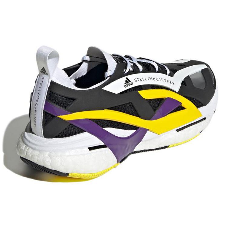 Solar Glide Stella McCartney x Solar Glide Wmns Adidas 'Черный Фиолетовый Желтый' Женские GX9858