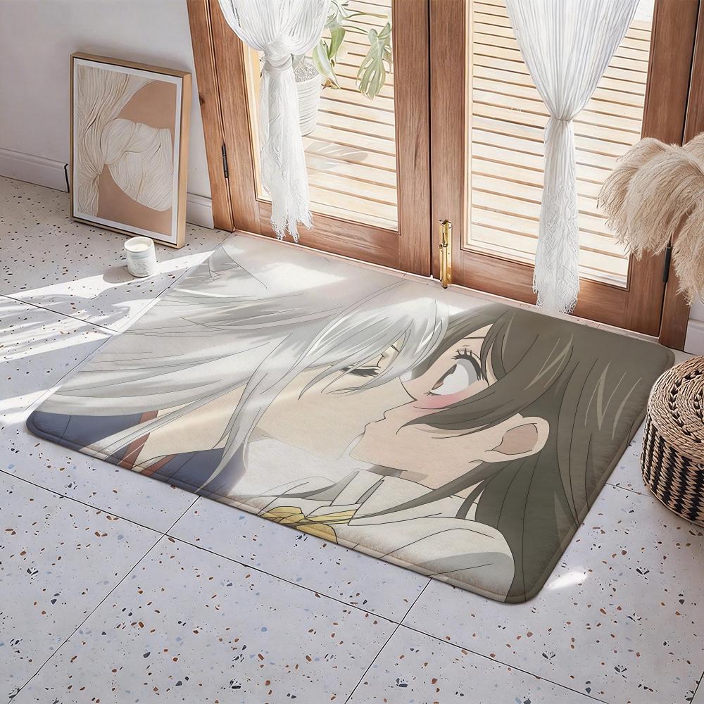 Anime Love K Kamisama K Kiss Floor Mat Eco  Flannel Doormat Non Slip Odorless Indoor Floor Rug Soft Short Plush Home Mat