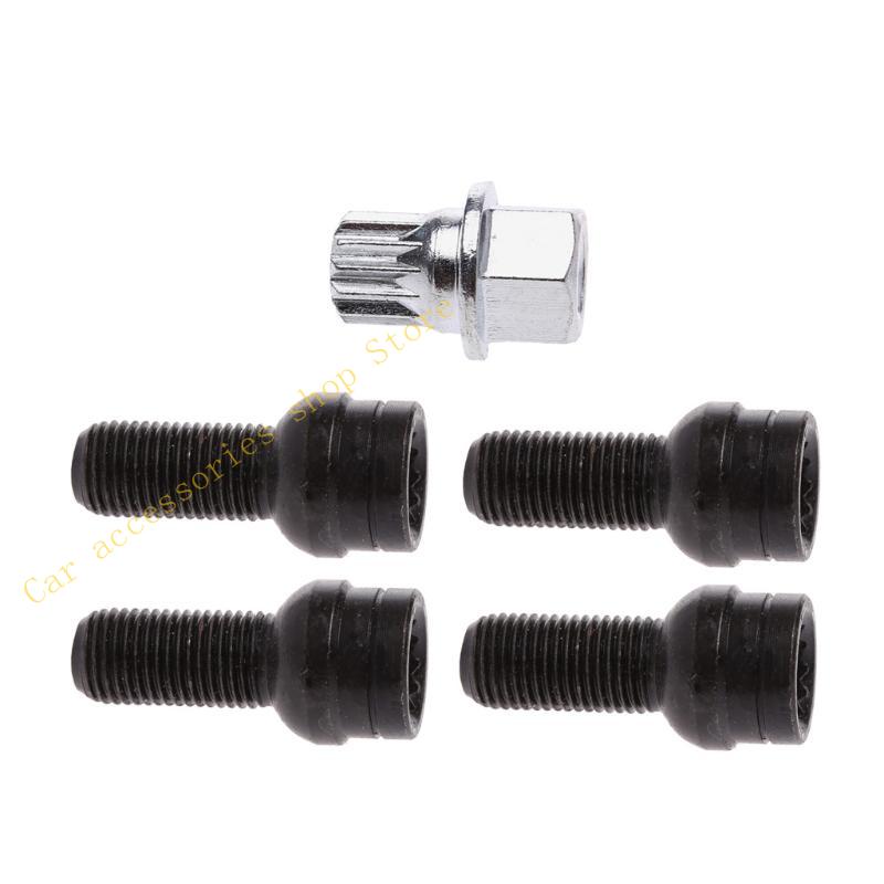 T21E Universal Vehicle Wheel Anti-theft Screw Auto Locking Security Lug Bolt