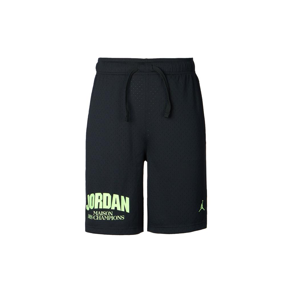 Jordan Спортивные шорты Dri-FIT, удобные, легкие, сетчатые, дышащие, быстросохнущие, баскетбольные, мужские, черные, FZ9986-010
