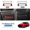 Carbon Fiber Modified For Mazda 3 2010-2025 Car Inner Styling Protective 3D Anti-scratch Sticker Trim Auto Interior Accessories