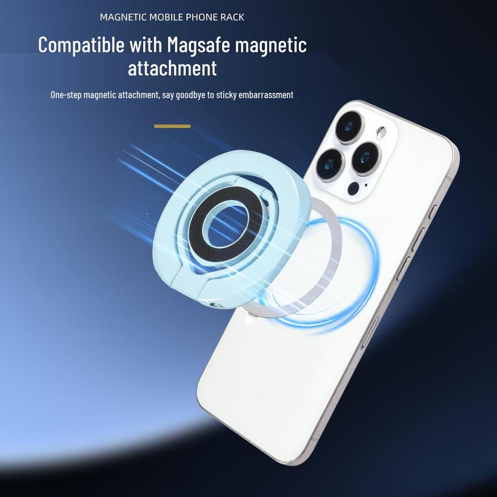 Магнитная подставка для телефона MagSafe с двусторонним креплением, легкий тонкий дизайн из сплава