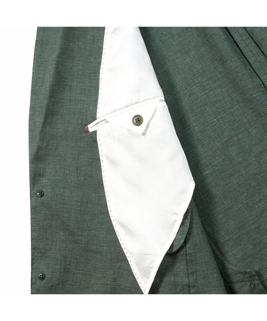 Brentwood [Selection] 100% Linen Solid Jacket Brjcm26831Khx