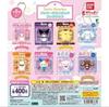 Bandai Sanrio Персонажи Упаковка Миниатюрный полный набор 8 Капсульная игрушка