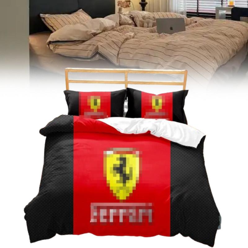 Pattern Digital Print Duvet Cover Pillowcase Set Bedroom Gift Bedding